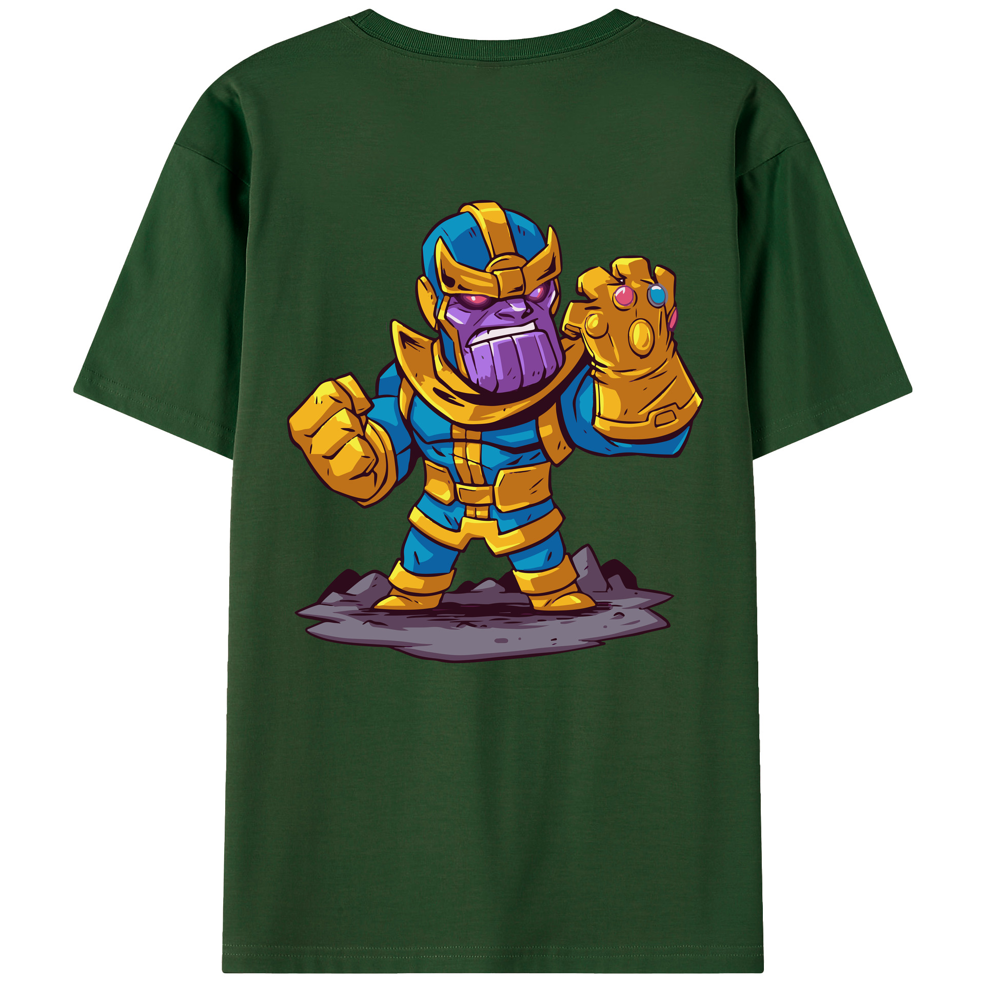 （画像用） アベンジャーズ The Avengers 綿100％半袖Tシャツ（背面プリント）